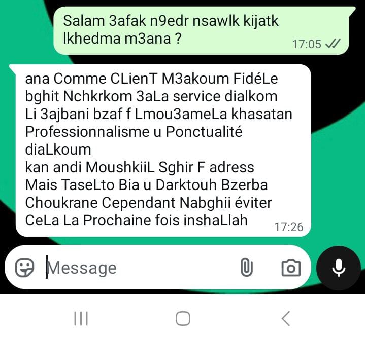 Témoignage client 2